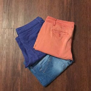 3 pairs of size 6 pants